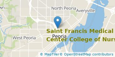 Location of Saint Francis Medical Center College of Nursing