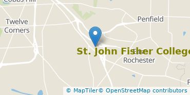 Location of St. John Fisher University