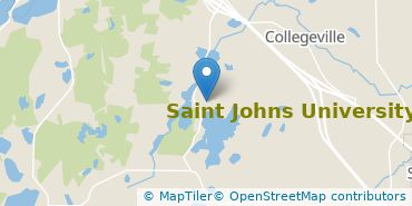 Location of Saint Johns University