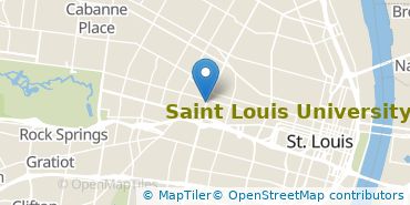 Location of Saint Louis University