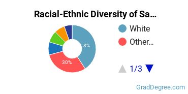 Graduate Racial-Ethnic Diversity at Saint Martin's University