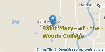 Location of Saint Mary-of-the-Woods College