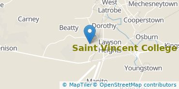 Location of Saint Vincent College