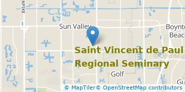 Location of Saint Vincent de Paul Regional Seminary