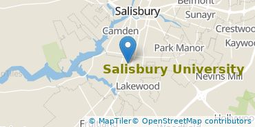 Location of Salisbury University