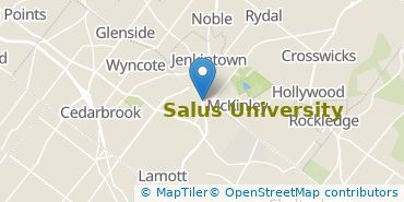 Location of Salus University