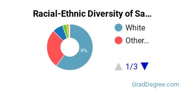 Graduate Racial-Ethnic Diversity at Salve Regina University