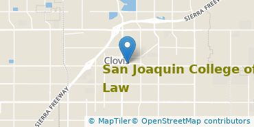 Location of San Joaquin College of Law