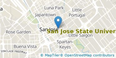 Location of San Jose State University