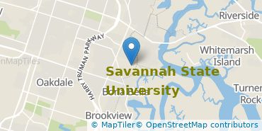 Location of Savannah State University