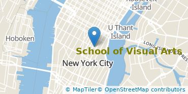 Location of School of Visual Arts