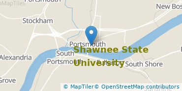 Location of Shawnee State University