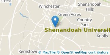Location of Shenandoah University