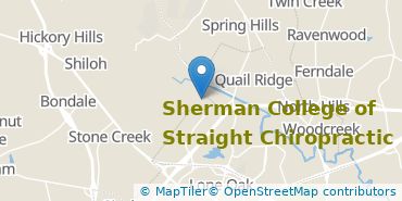 Location of Sherman College of Chiropractic