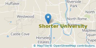 Location of Shorter University