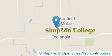 Location of Simpson College