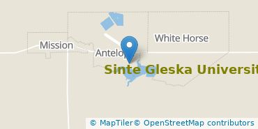 Location of Sinte Gleska University