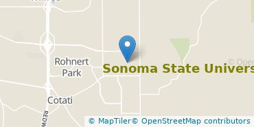 Location of Sonoma State University