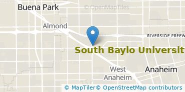Location of South Baylo University