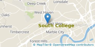 Location of South College