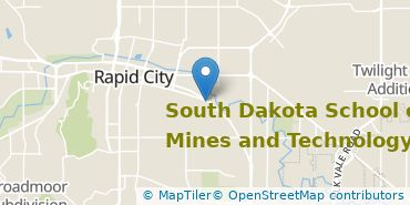 Location of South Dakota School of Mines and Technology
