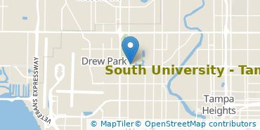 Location of South University-Tampa