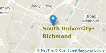 Location of South University-Richmond
