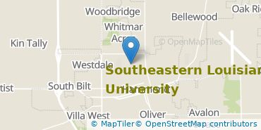 Location of Southeastern Louisiana University