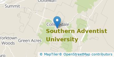 Location of Southern Adventist University