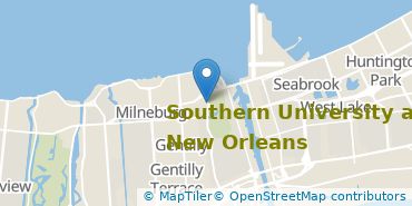 Location of Southern University at New Orleans