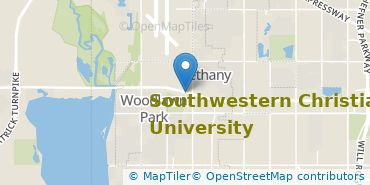 Location of Southwestern Christian University