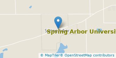 Location of Spring Arbor University