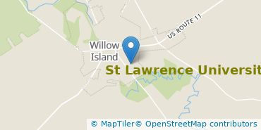 Location of St Lawrence University