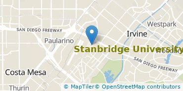 Location of Stanbridge University