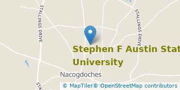 Location of Stephen F Austin State University
