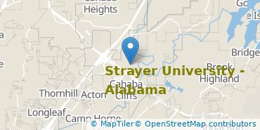 Location of Strayer University-Alabama
