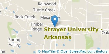 Location of Strayer University-Arkansas