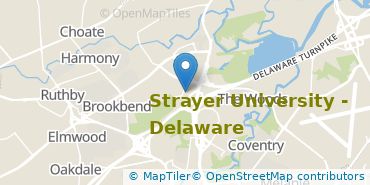 Location of Strayer University-Delaware
