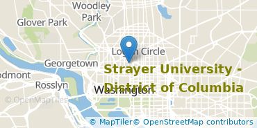 Location of Strayer University-District of Columbia