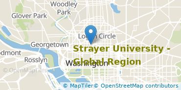 Location of Strayer University-Global Region