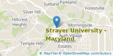 Location of Strayer University-Maryland