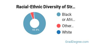 Graduate Racial-Ethnic Diversity at Strayer University-Mississippi