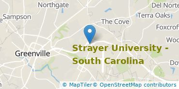 Location of Strayer University-South Carolina