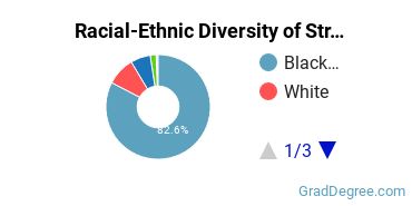 Graduate Racial-Ethnic Diversity at Strayer University-Tennessee
