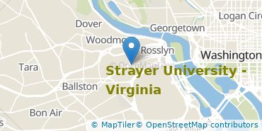 Location of Strayer University-Virginia