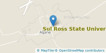 Location of Sul Ross State University