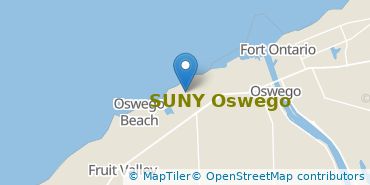 Location of State University of New York at Oswego