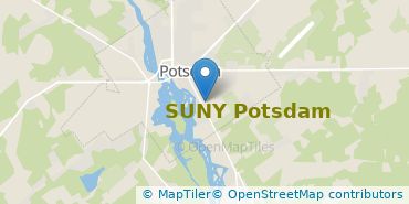 Location of SUNY College at Potsdam