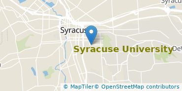 Location of Syracuse University