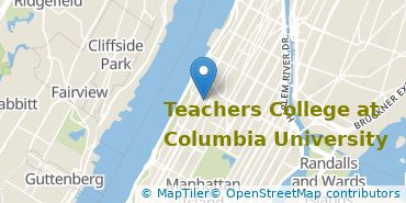 Location of Teachers College at Columbia University
